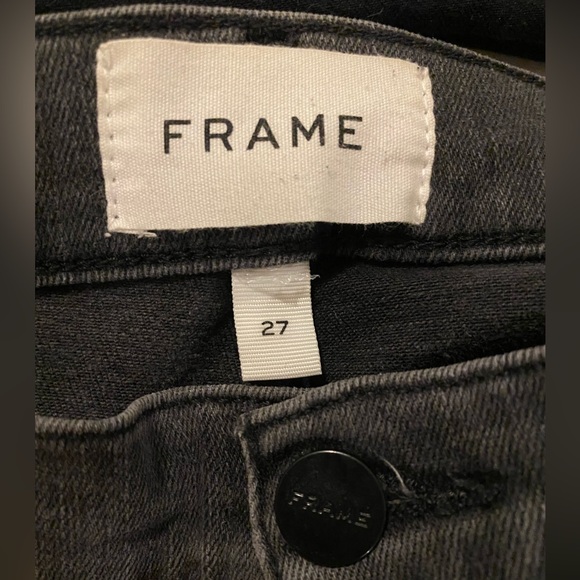 Frame size 27 tuxedo style Le High Skinny Jean - Picture 2 of 5